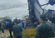 印度空军AN-32运输机在阿萨姆邦坠毁 伤亡不明