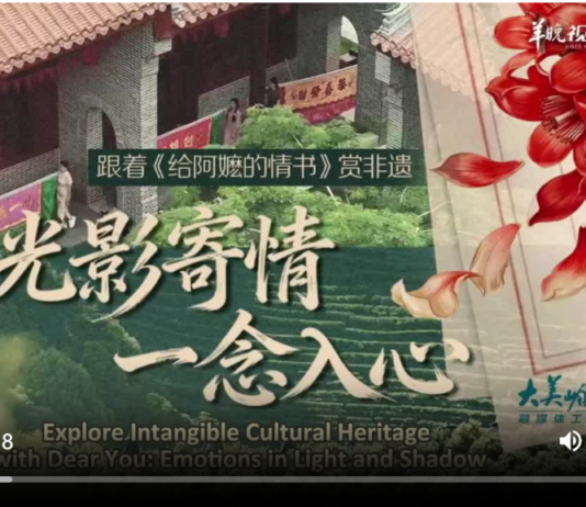 【大美广东·中印尼双语】(Bilingual Cina dan Indonesia)大美岭南 | 跟着《给阿嬷的情书》赏非遗:光影寄情 一念入心
