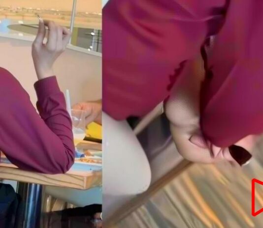 嘉年华邮轮女游客边用餐边用叉刮脚 视频疯传全网哗然