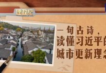 理政纪丨一句古诗,读懂习近平的城市更新理念