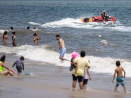 纽约海滩发生鲨鱼袭击事件 游客脚部受伤无生命危险