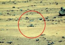 NASA火星照片现“枪形”物体引热议 专家指系空想性错视