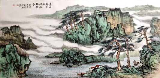 笔墨承家学 丹青续文脉——双峰美术世家第三代传承人曾汉兵书画艺术小记