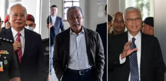 罕见一幕!大马三名前首相同日现身吉隆坡法庭 各涉不同案件受审