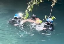 渔夫被困水下洞穴15天奇迹生还