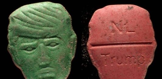 荷兰发布红色警报 “特朗普头像”摇头丸含高浓度PMMA恐致命