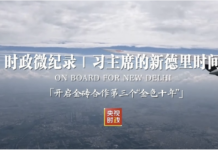 时政微纪录丨习主席的新德里时间:开启金砖合作第三个“金色十年”
