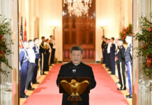 习近平在美国总统特朗普举行的欢迎宴会上的祝酒辞(全文)