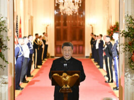 习近平在美国总统特朗普举行的欢迎宴会上的祝酒辞(全文)