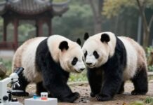 大熊猫 “平平”“福双” 启程赴美旅居 将在亚特兰大动物园开启十年合作研究