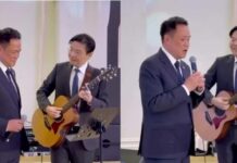 泰新领导人非正式会议举行 黄循财与阿努廷同台演奏经典歌曲