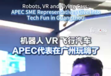 【大美广东·中印尼双语】(Bilingual Cina dan Indonesia)机器人、VR、飞行汽车,APEC中小企业代表在广州玩嗨了