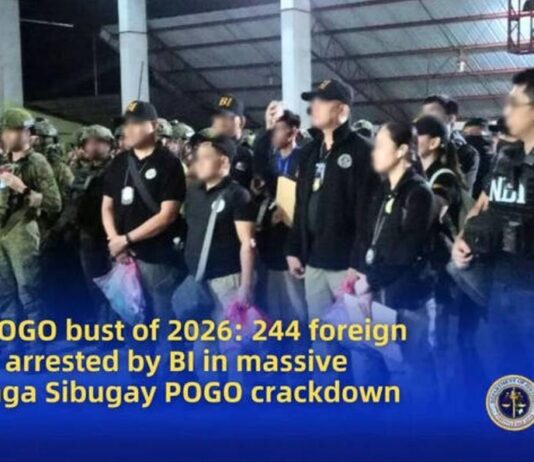 菲律宾严打非法网络赌博 244名外籍人士被捕多数为中国公民