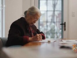“花开敦煌”映湾区:两代人大漠守望 让千年纹样活在当下