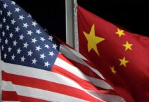 民调:45%美国受访者认为中国是主要威胁